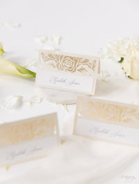 Classic Elegance Laser cut Place Card