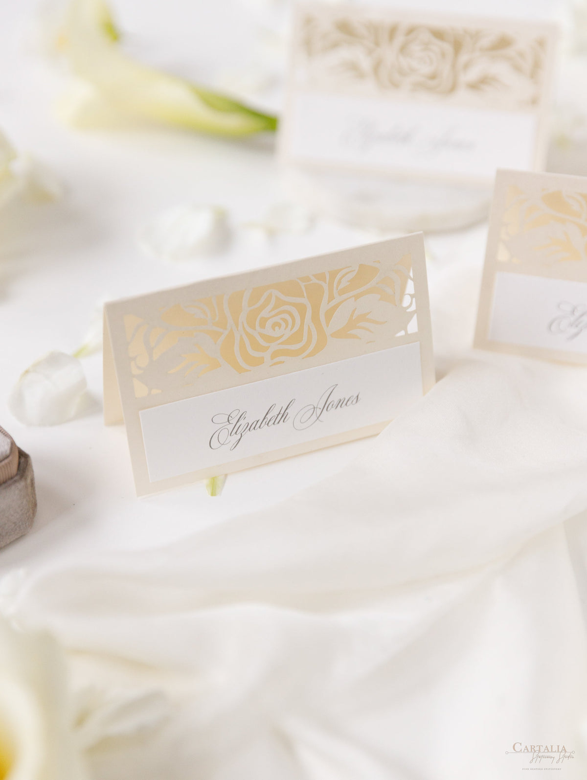 Classic Elegance Laser cut Place Card
