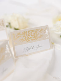 Classic Elegance Laser cut Place Card