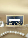 Golden Art Deco Great Gatsby Laser Cut Place Card