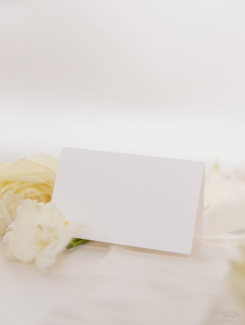 Luxury Gold Place Card with Foiled Backing