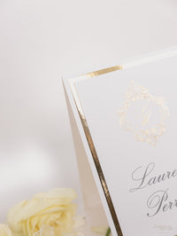 Luxury Gold Foil Free Standing Table Names or Number