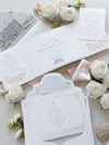 HEDSOR HOUSE Venue invitation Luxury pocket fold suite Wedding invitation
