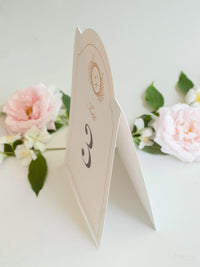 Luxury Arch Table Number Cards | Villa del Balbianello, Lake Como Wedding