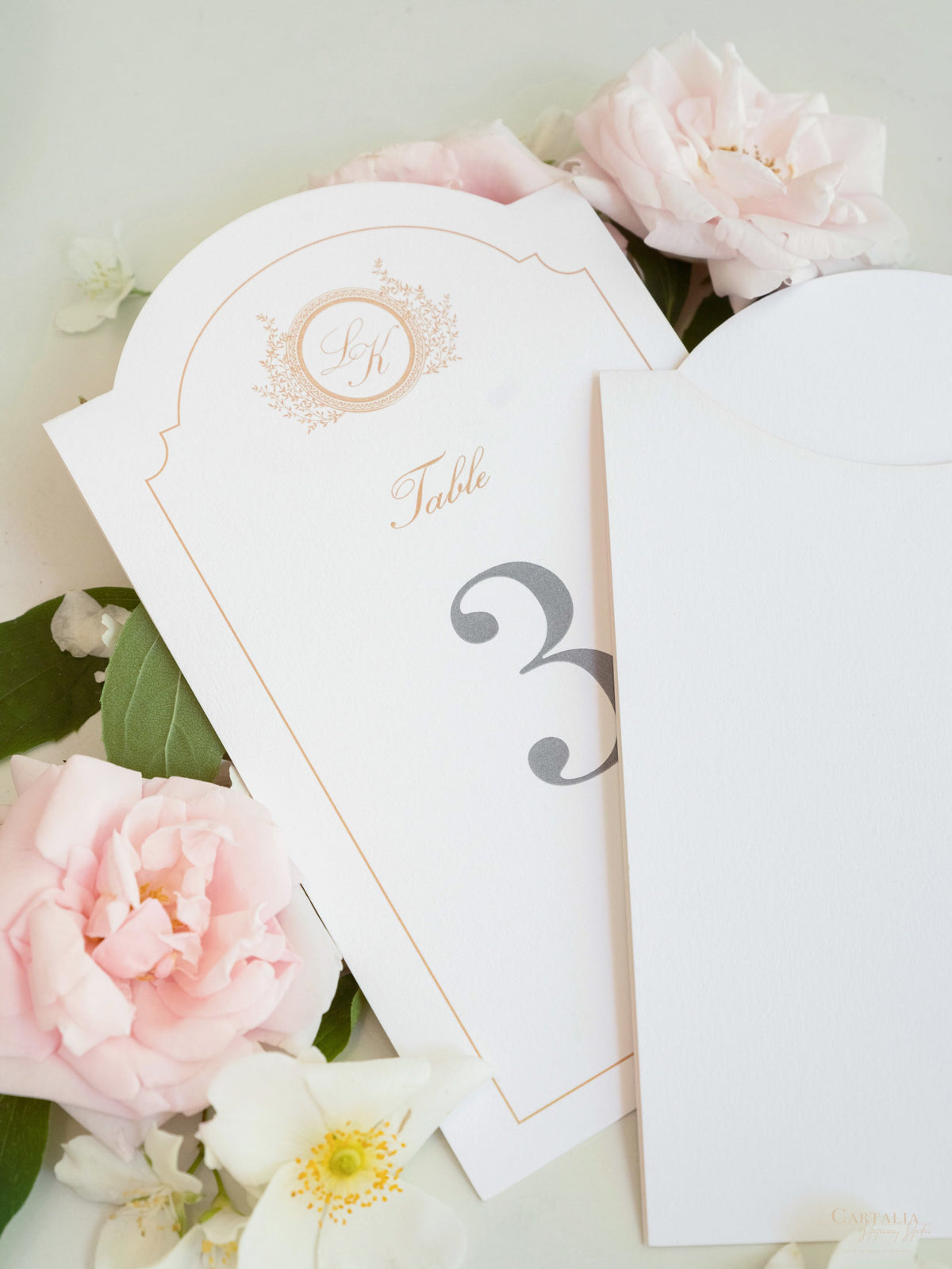 Luxury Arch Table Number Cards | Villa del Balbianello, Lake Como Wedding