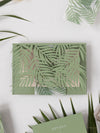 Sage Green Palm Leaves Wedding Invitation Suite | Bespoke Commission D&A