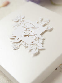 Lake Como Wedding Invitation | villa del balbianello | Couture 3D Box | Bespoke Commission L&P