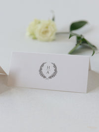 Classic Embossed Place Cards