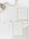 Venue Grantley Hall Wedding Invitations | Bespoke Commission P&B