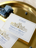 Your Venue | Luxury Foil & Letterpress Save the Date with Envelope