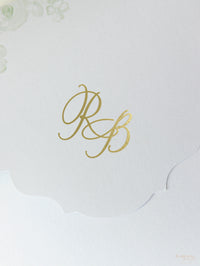 Invitaciones de boda VILLA BALBIANO, LAGO COMO| Caja a medida de alta costura | Comisión personalizada G&amp;P