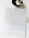USA / American Passport Navy Wedding Invitation with Shimmering Foil + Boarding Pass Style Rsvp