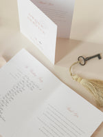 Passport Style Order of Day & Service