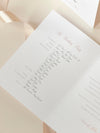 Passport Style Order of Day & Service