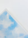 Regal Foil Square Folder with Deckled Edge Envelope with Venue Pocket with Foil Monogram Wedding Suite