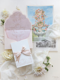 Add-on: Bespoke Artist Commission: Wedding Venue Watercolor Illustration