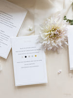 Book Boxed Style Luxury Hand Made Pocket of La Casa Toscana Invitations | Bespoke Commission H&R