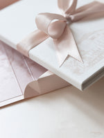Book Boxed Style Luxury Hand Made Pocket of La Casa Toscana Invitations | Bespoke Commission H&R
