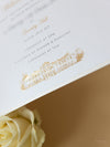 Invitaciones de boda para el lugar de Grantley Hall | Caja a medida de alta costura | Comisión personalizada S&amp;W
