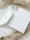 Classic Venue Invitation with Silver Foil | Bespoke Commission M&N
