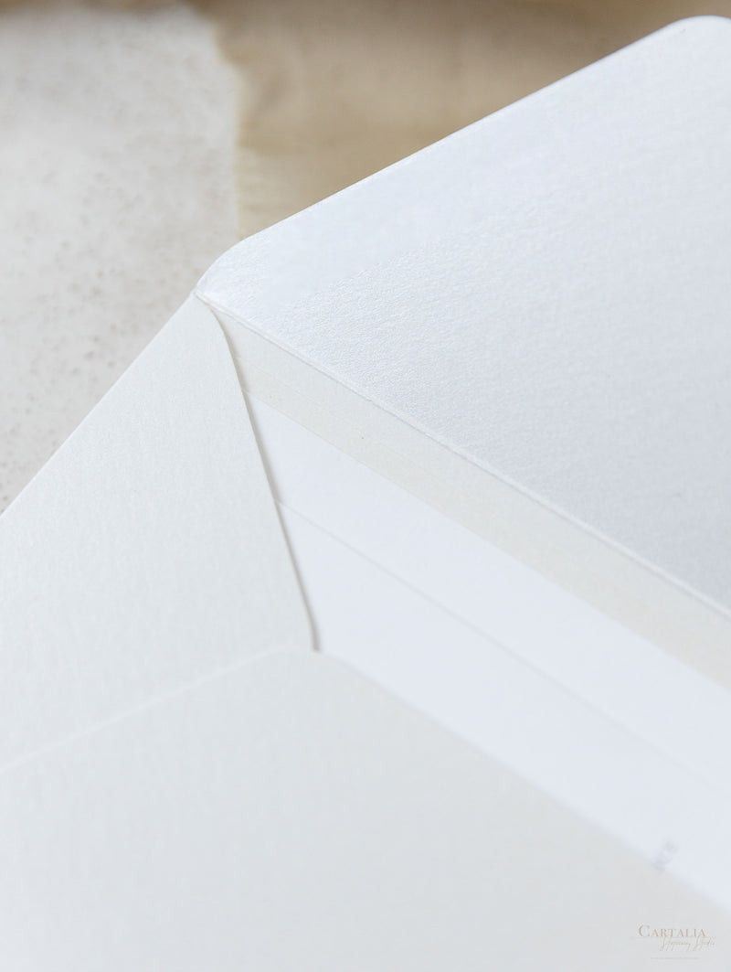 Classic Venue Invitation with Silver Foil | Bespoke Commission M&N