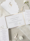 Luxurious Pocket Invitation | Bespoke Commission K&J