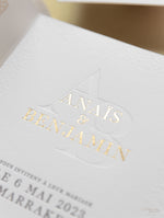 Destination Wedding in Morocco | Marrakech wedding Invitations  | Bespoke Commission A&B