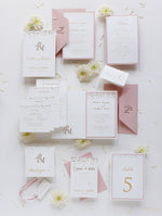 Confetti Dotted Table Number Cards