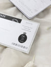 Black Luxury Passport Wedding Invitation Suite with Silver Glitter & Real Silver Foil