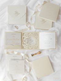 Couture Bespoke Box: 3D Custom Design in Gold | Bespoke Commission G&P
