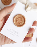 Wax Seal in Copper Pearlised