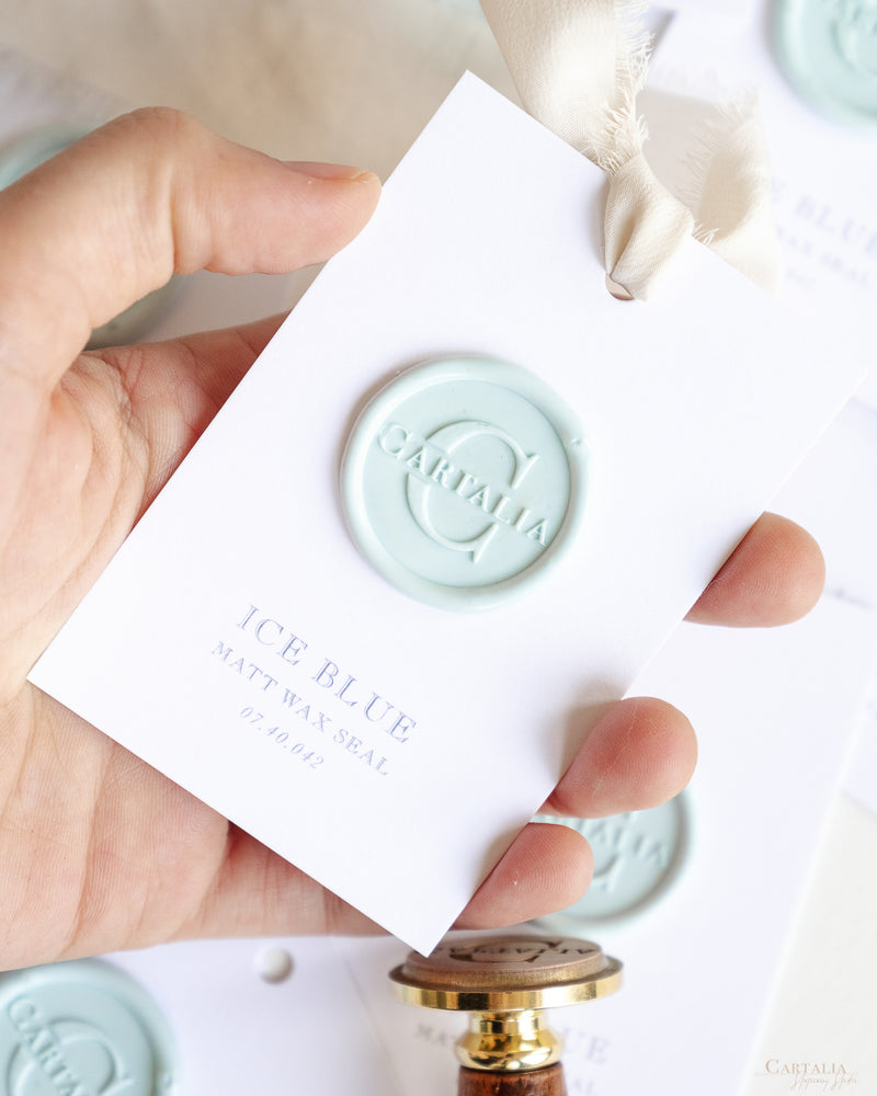 Wax Seal in Ice Blue