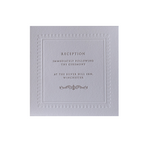 Embossed 710gsm Luxury Letterpress Elegant Save the Date / Reply / Rsvp