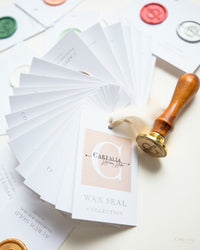 Wax Seal Stamp in Pearlised Pearl