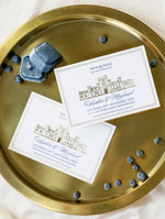 Your Venue | Luxury Foil & Letterpress Save the Date with Envelope