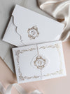 CUSTOM Venue invitation Luxury pocket fold suite Wedding invitation | SAMPLE