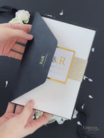 All that Glitters Pocket in Black & Gold | Bespoke Commission R&R