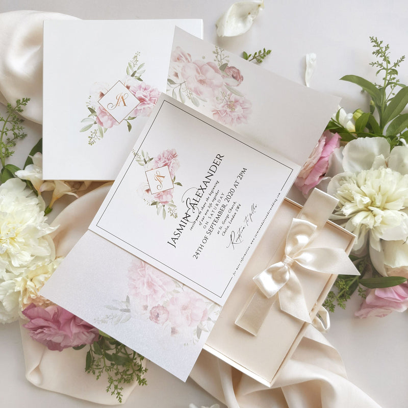 Printed Vellum Wedding Invitations