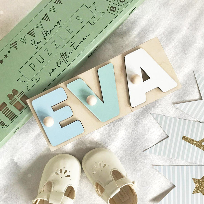 Personalised Wooden Puzzles | With Pegs |  Matching Games